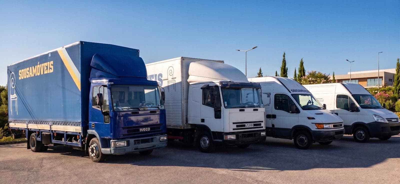 Frota Sousamóveis — Entrega em todo Portugal